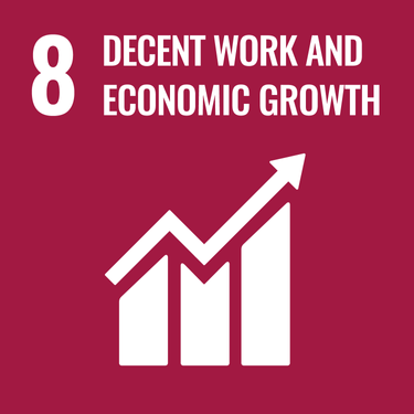 UN's Sustainable Development Goals - decent work and economic growth
