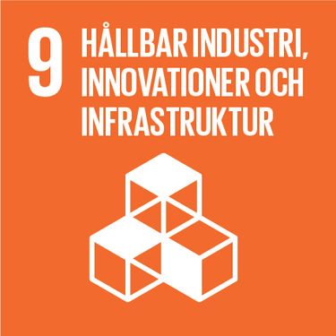 FN:s mål för hållbar utveckling - hållbar industri innovationer och infrastruktur